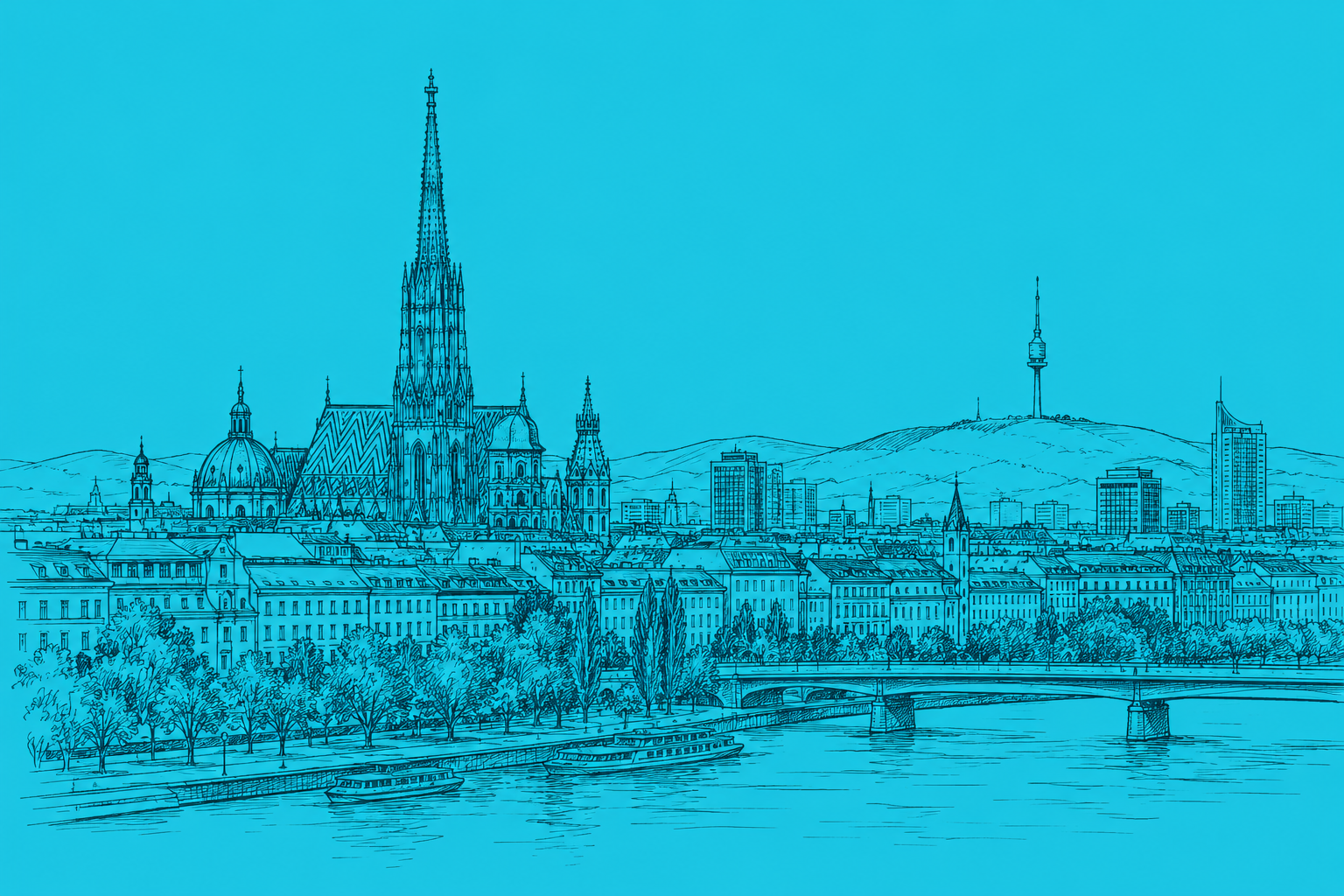 Ansicht Stadt Wien