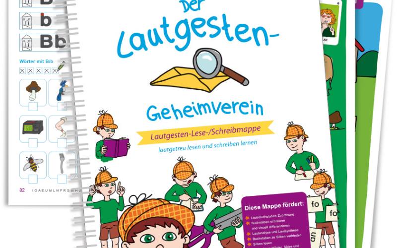 Lautgesten Lesemappe POPT phonologische Störung Therapie