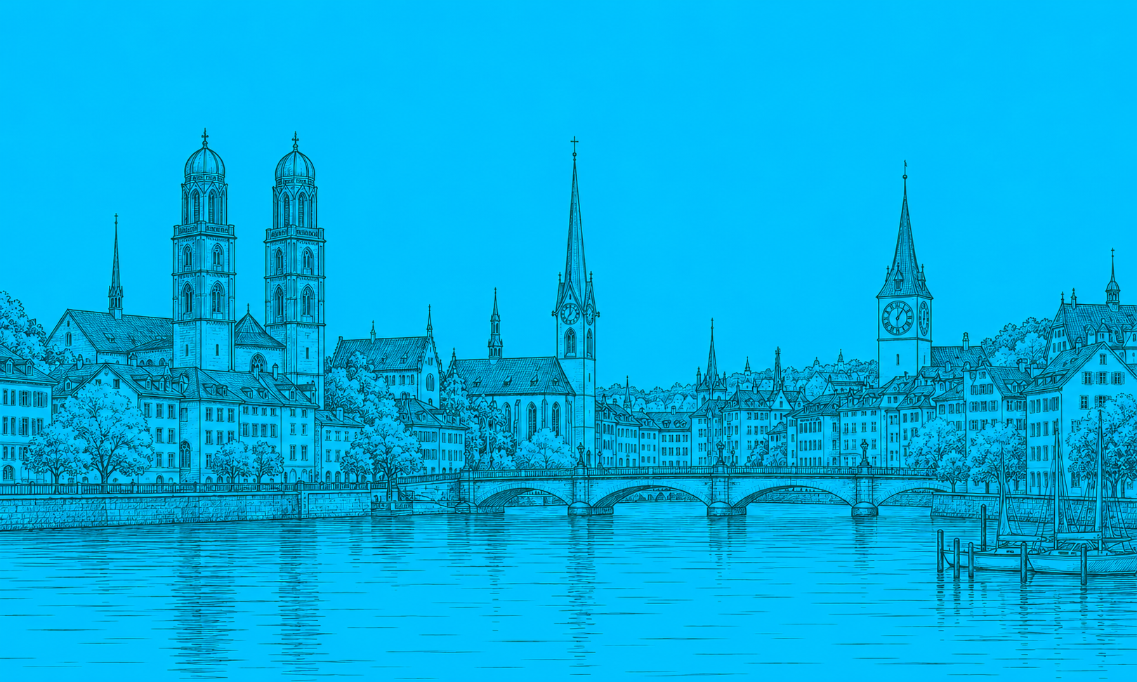 Ansicht Stadt Zürich