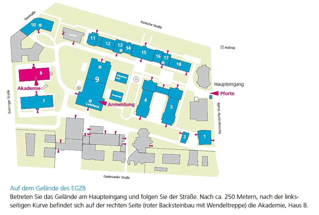 Seminarort Logotrain im EGZB - Fortbildungsinstitut für Logopädie in Berlin Seminarort Logotrain im EGZB - Fortbildungsinstitut für Logopädie in Berlin