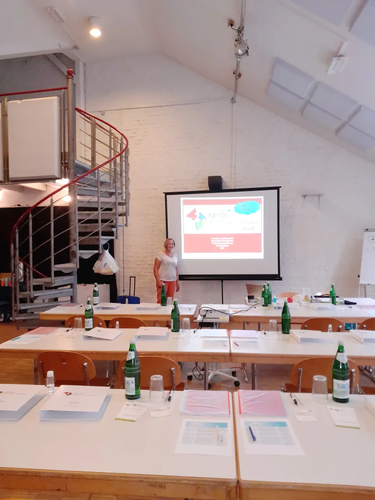 Seminarraum in der Alten Feuerwache Köln für die Fortbilungen der Logopädie Seminarraum in der Alten Feuerwache Köln für die Fortbilungen der Logopädie